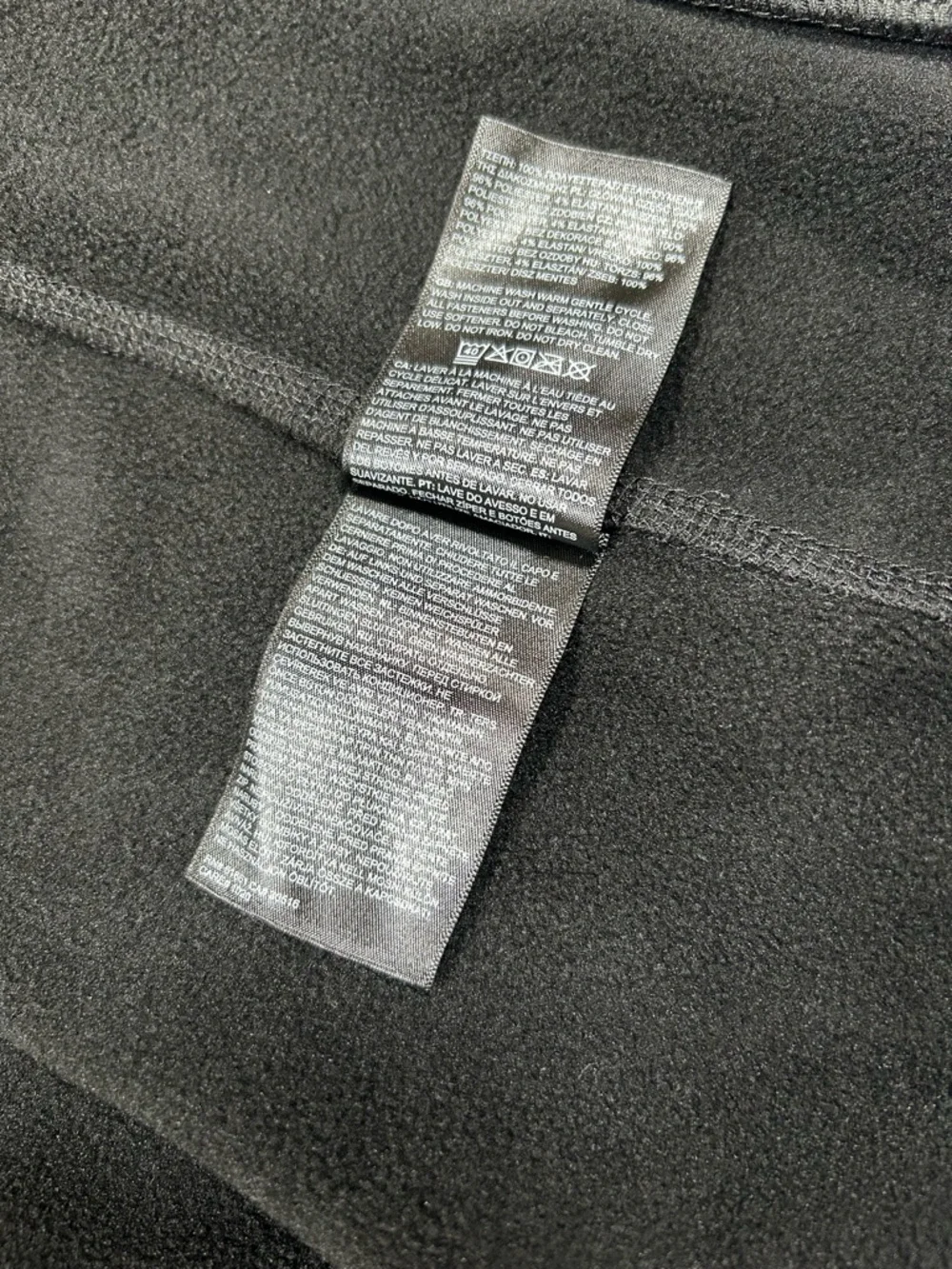 The North Face Canyonlands Full Zip Jacket Men’s XL Black‎ Fleece Layer
